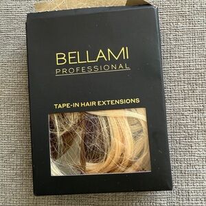 BELLAMI Professional Blonde and Brown Tape-In Extensions
